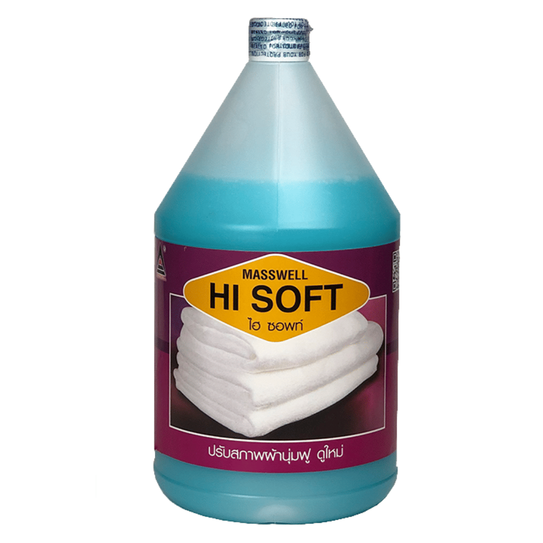 น้ำยาปรับผ้านุ่ม MASSWELL HI SOFT(MW-LP03) 3.5 ลิตร_1